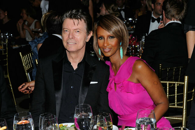 David Bowie en Iman