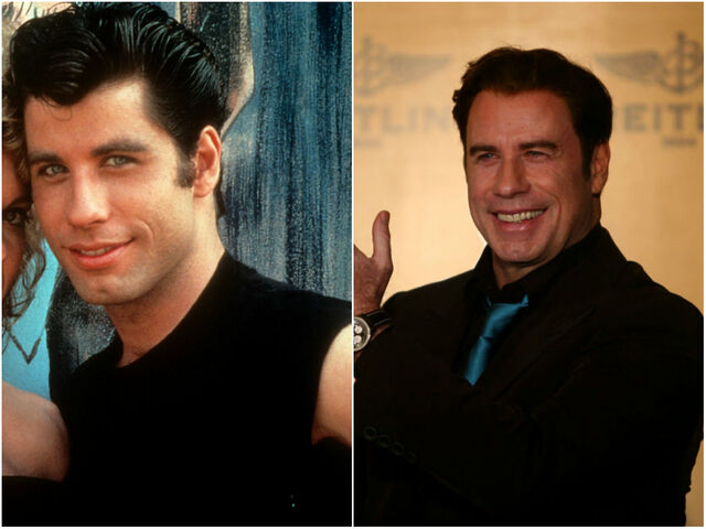 John Travolta, toen en nu