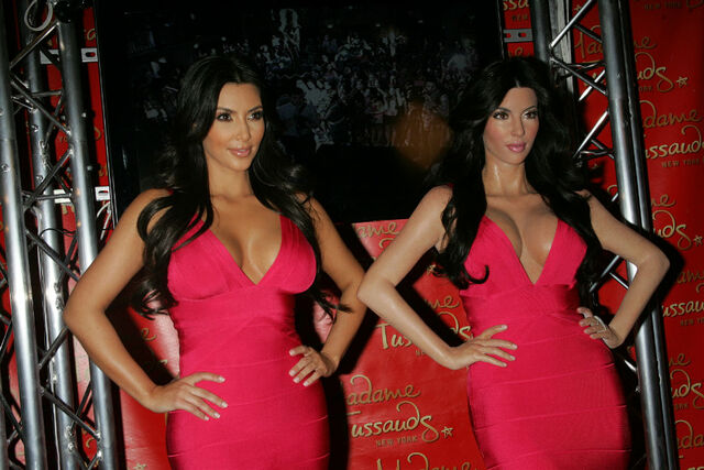 Kim Kardashian in Madame Tussauds