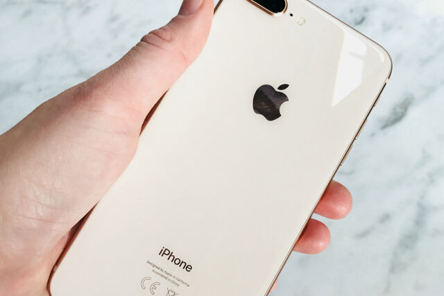 De nieuwe iPhone 8 Plus Gold