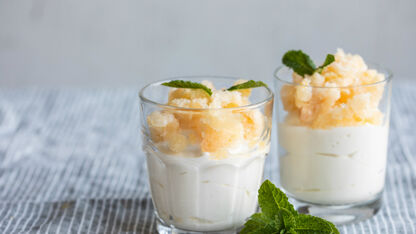 Recept voor ultiem zomerdessert: Citrus granita met Griekse yoghurt