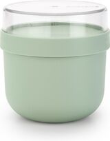 Brabantia Make &amp;amp;amp; Take Yoghurt beker to go - 0,5 l - Kunststof - Jade Green | bol.com
