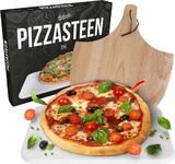 Gadgy Pizzasteen met Pizzaschep – Cordieriet voor Knapperige Pizzabodem – Pizzasteen... | bol.com