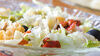 Pastasalade met tomaten en mozzarella