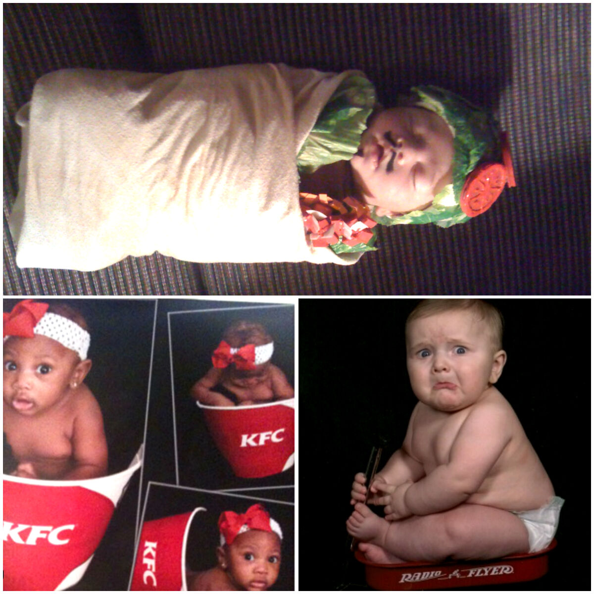 Hilarische Anne Geddes foto fails