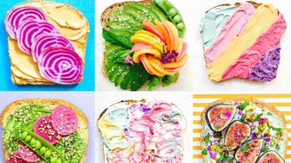 Unicorn colors + toast = Magisch ontbijt! 