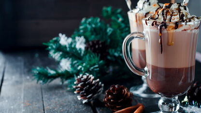 Lekkerrr: dit Baileys chai hot chocolate toetje 