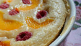 Healthy havermout-custardcake 