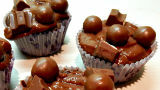 Cupcakehemel: Nutella-cupcakes met Kinder Chocolade én Maltesers 