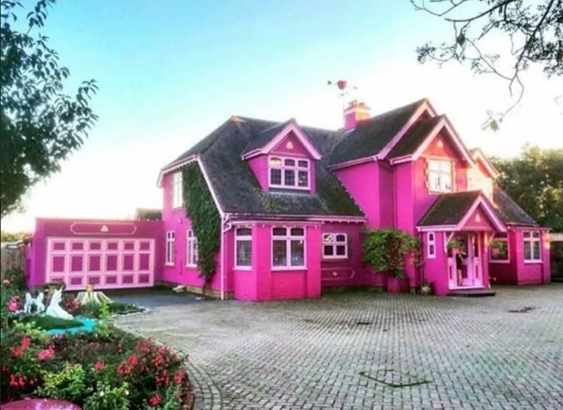 meest roze huis ooit