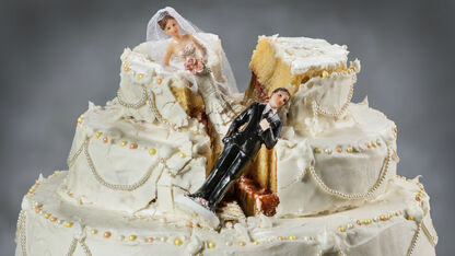 Hilarisch: Taarten om je scheiding te vieren