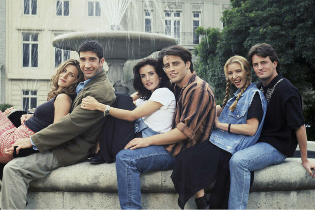 De cast van Friends