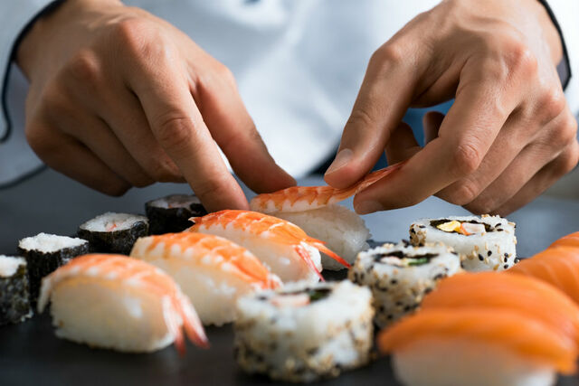 Lekker sushi laten bezorgen...?