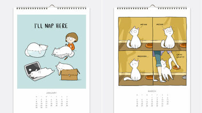 Cadeautip: hilarische kalender voor kattenliefhebbers