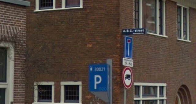 raarste straatnamen