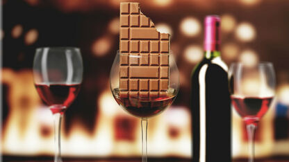 Aldi brengt chocoladewijn op de markt