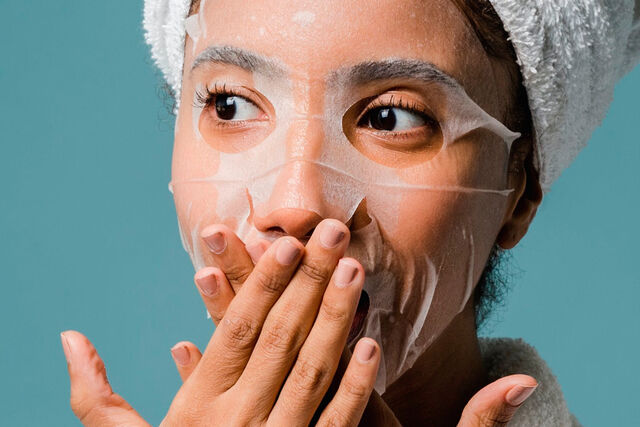 skincare niet op gezicht