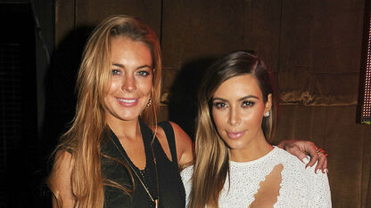 Haha! Kim Kardashian en Lindsay Lohan bitchy tegen elkaar op Instagram