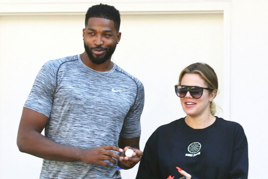 Busted: Khloé Kardashian ligt te bevallen, maar haar vriend Tristan heeft andere plannen