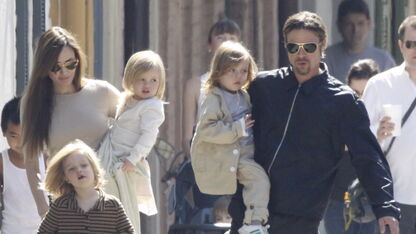 Kommer en kwel: Angelina Jolie en Brad Pitt kibbelen over de kids