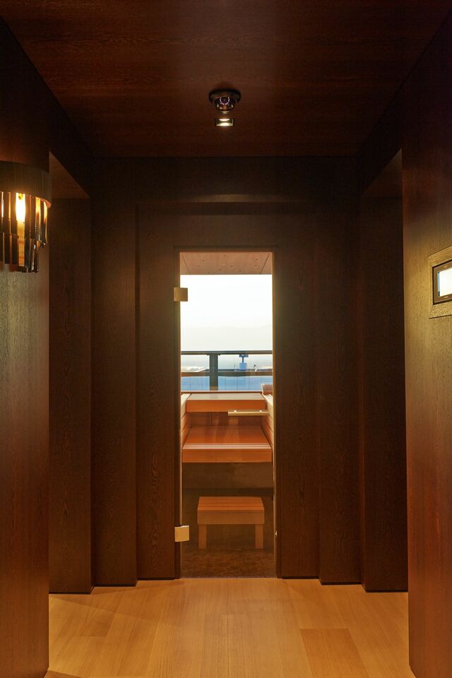 sauna uitzicht