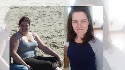 Tien jaar geleden… 'Was ik getrouwd met een man en 40 kilo zwaarder'
