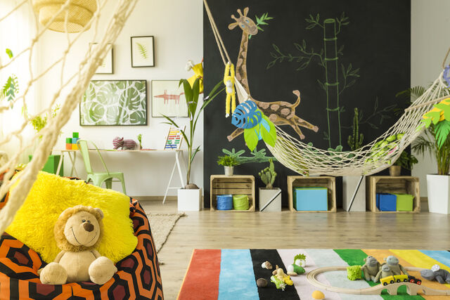 jungle thema kinderkamer