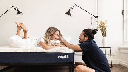Het beste matras voor koppels is het aanpasbare matras van Matt