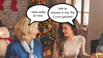 7 onderwerpen voor het kerstdiner die NIET over corona gaan