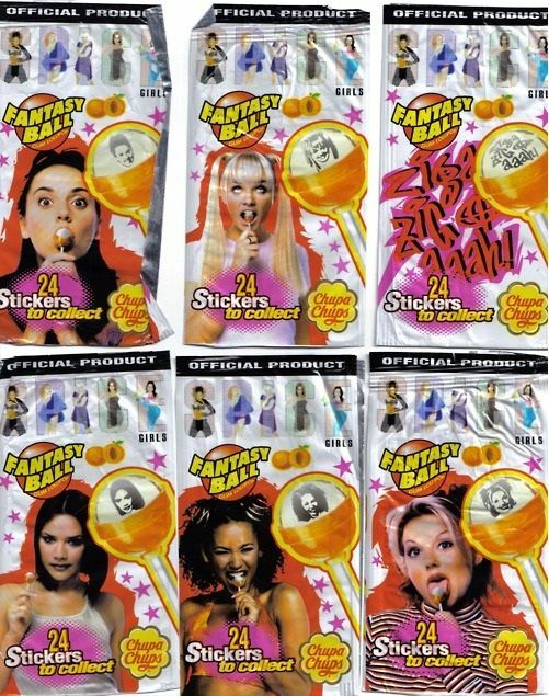 spice girls lolly snoep vroeger