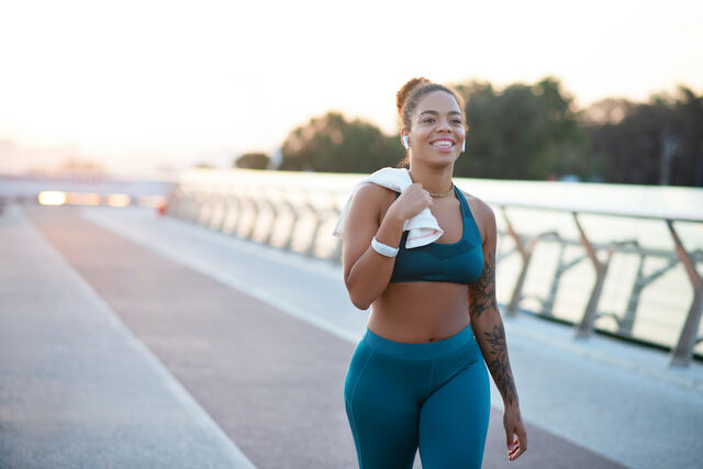 hardlopen voor of na het eten