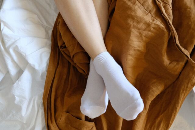 Slapen sokken