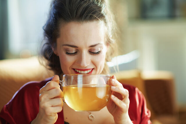 thee drinken gele tanden