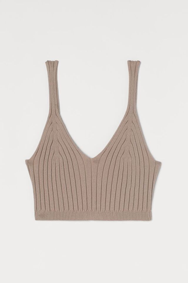 gebreide crop tops