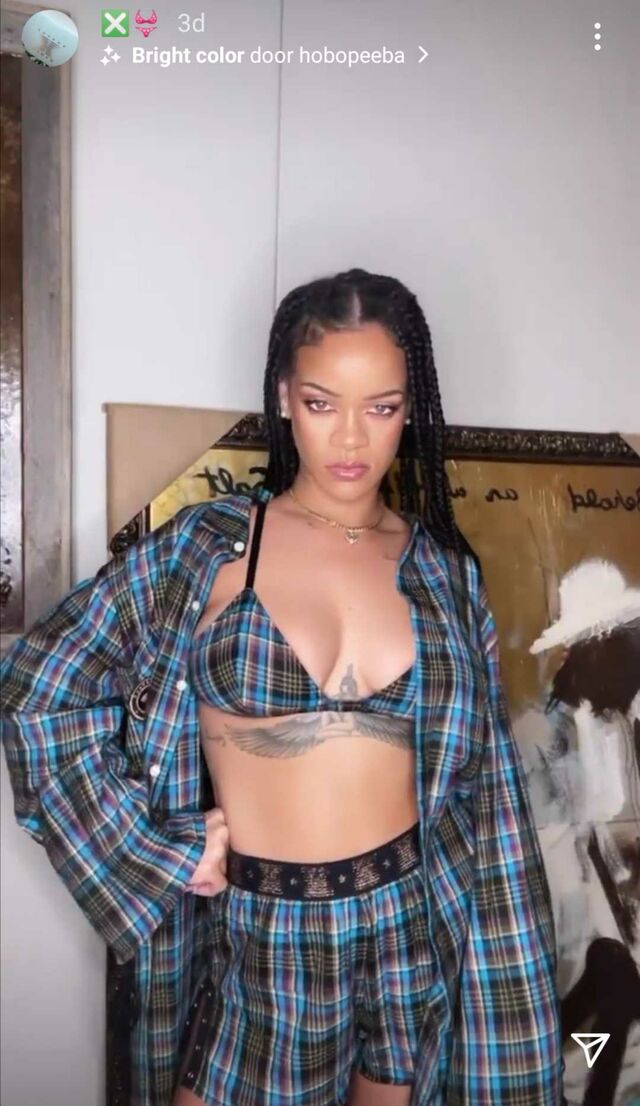 rihanna nieuwe pyjama's savage X fenty