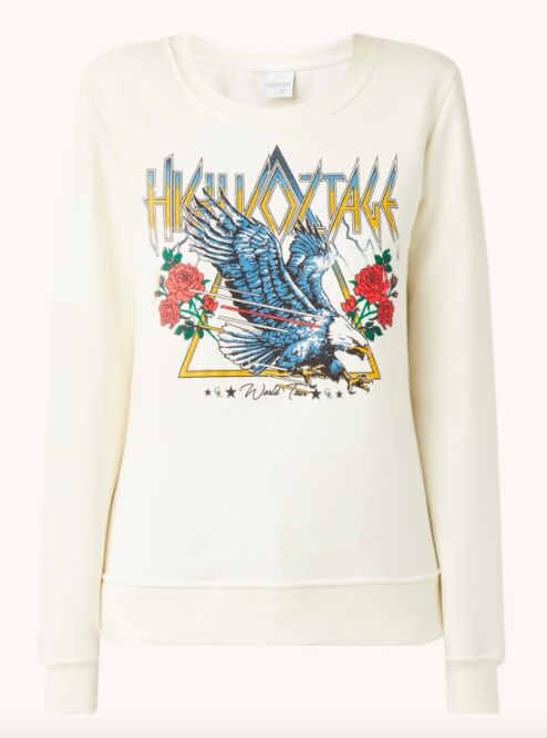 winter sale sweater met grafische print colourful rebel