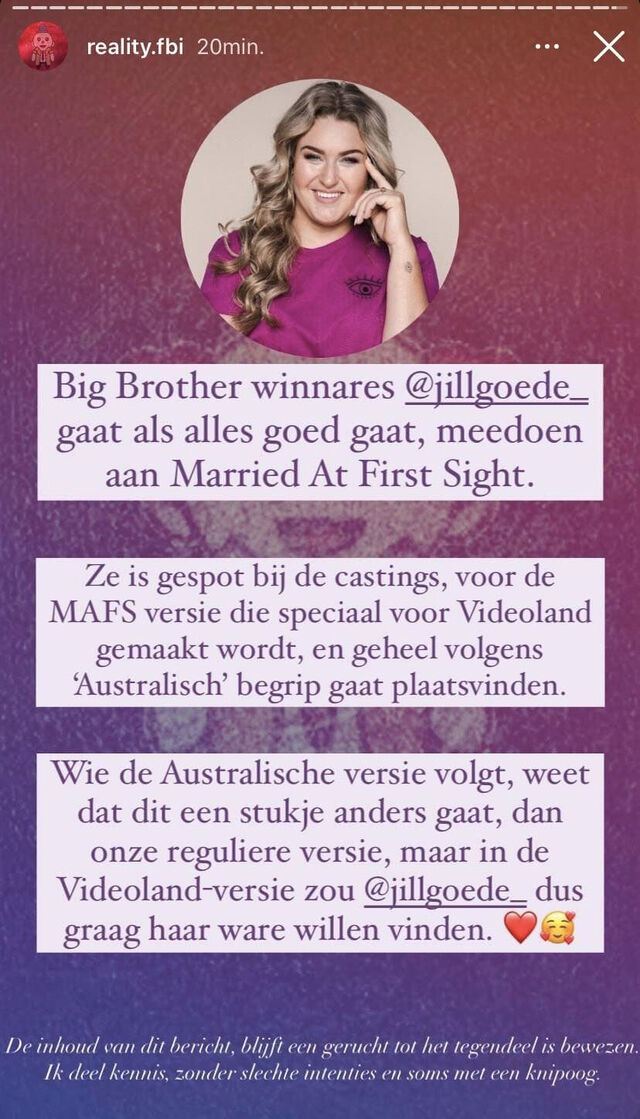 jill goede in nieuwe seizoen married at first sight