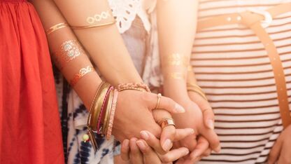 16 x tattoo inspiratie voor 3 (of meer) vriendinnen