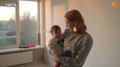Half Holland Dakloos: Angelique staat binnenkort met haar baby op straat
