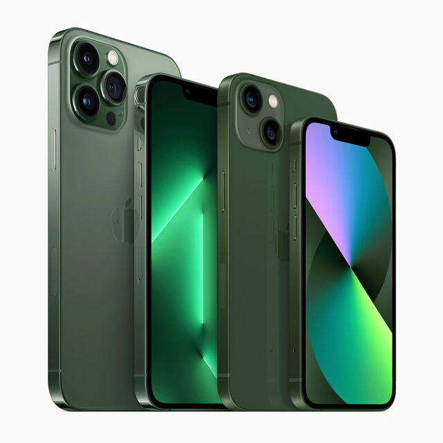 apple iphone 13 groen