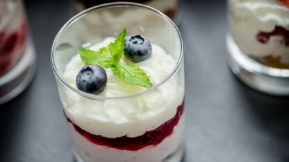Recept voor de lekkerste cheesecake met witte chocolade crumbles