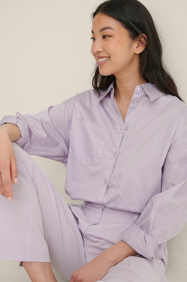 lila blouse