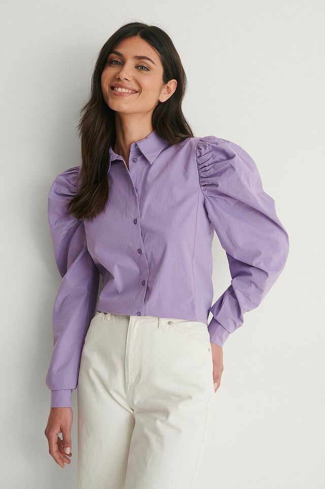 lila blouse