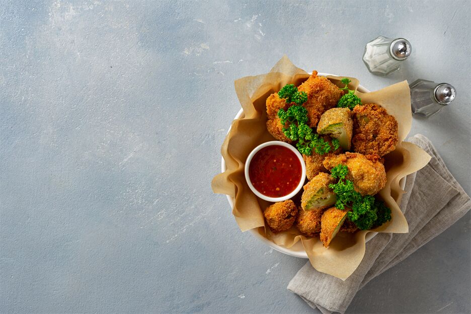 Recept: Zo maak je pittige veganistische 'kipnuggets' van bloemkool
