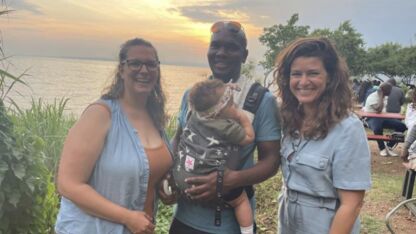 Jessica (35) krijgt een baby in Kenia: "overvallen aan de poort van ons huis"