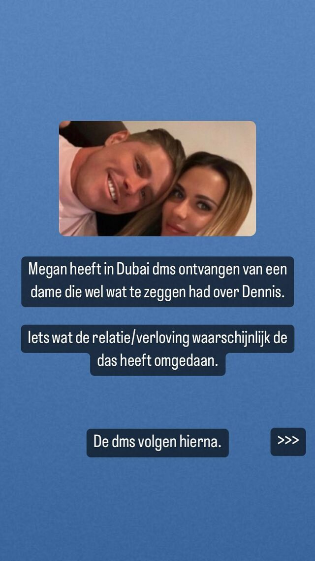 DM's gelekt Megan Desaever bedrogen door