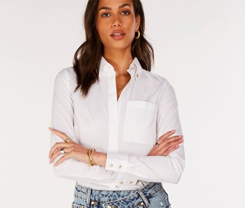 witte blouse outfit JOSH V
