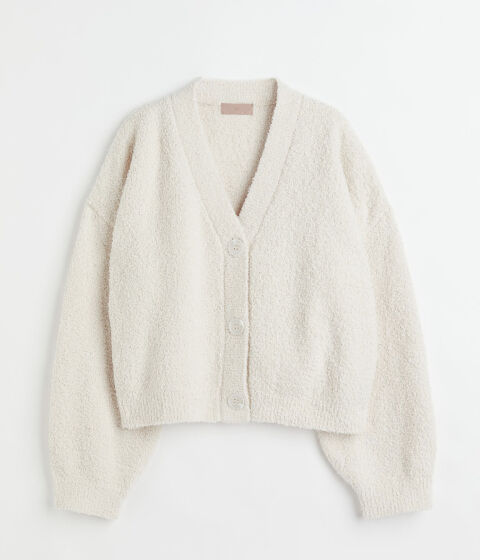 valentijnsdag outfit chic diner cardigan