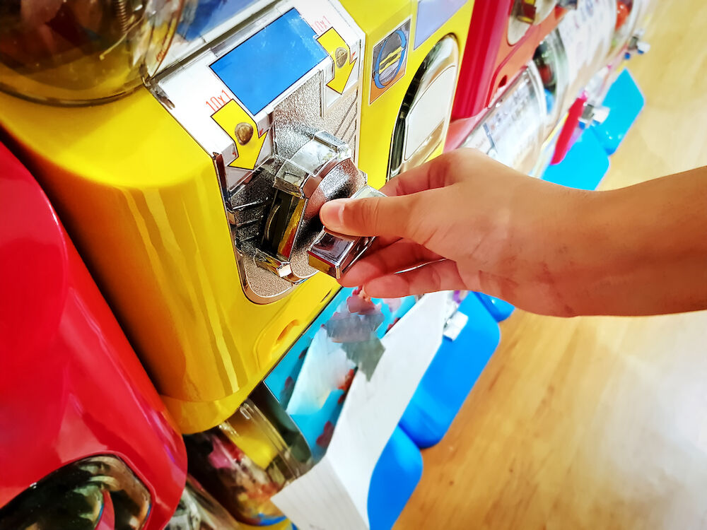 Viral op TikTok: willekeurige tattoo uit kauwgomballen automaat
