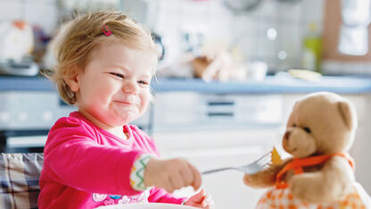 Hoe kun je iets leren eten?